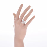 DE BEERS Debias Diamond 0.40ct #50 Anchanter Terrotus No. 10 Ladies K18WG Ring / Ring A Rank Used Ginzo