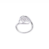 DE BEERS Debias Diamond 0.40ct #50 Anchanter Terrotus No. 10 Ladies K18WG Ring / Ring A Rank Used Ginzo