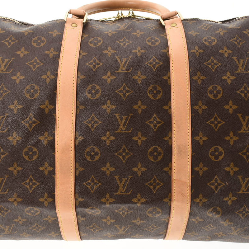 LOUIS VUITTON ルイヴィトン モノグラム キーポルバンドリエール60 旧型 ブラウン M41412 ユニセックス モノグラムキャンバス ボストンバッグ ABランク 中古 銀蔵