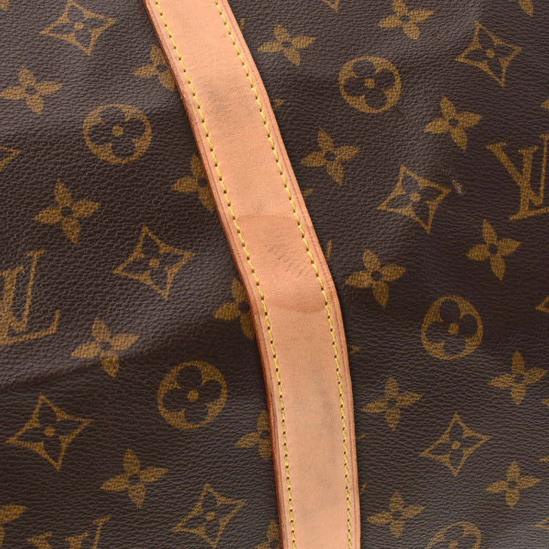 セール LOUIS VUITTON ルイ・ヴィトン キーポル・バンドリエール60 モノグラム ボストンバッグ 旅行鞄 ブラウン PVC レディース メンズ M41412 USED