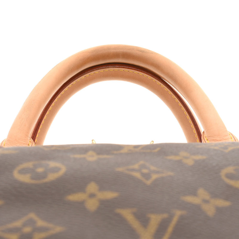 路易威顿路易斯·维顿（Louis Vuitton）Monogram keepol bandriere 60旧的棕色M41412女用式字母图帆布波士顿袋ab ab rank rank use ginzo