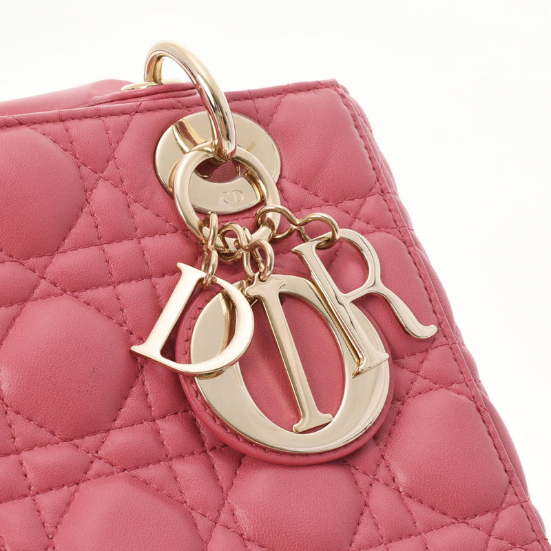 Dior ディオール 
レディディオール カナージュ  
MA-0918 ブラウン ベルベット 
ハンドバッグ  
【正規品】 
【買蔵】