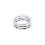 BVLGARI Bulgari B-ZERO #63 22 Unisex K18WG Ring / Ring A Rank used Ginzo