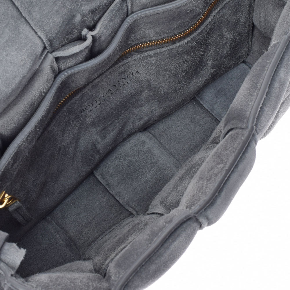 ボッテガヴェネタパデットカセット グレー ゴールド金具