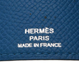 HERMES Hermes Bean 4 -key case Blue Electric/Mikonos Silver Bracket □ P engraved (around 2012) Unisex Vo Epson Key Case B Rank Used Ginzo