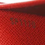 LOUIS VUITTON Louis Vuitton Monogram Portofoyille Emily Old Type Rouge M60136 Unisex Monogram Canvas Wallet AB Rank Used Ginzo