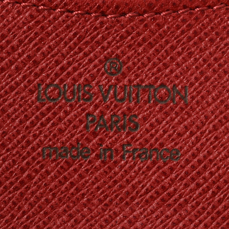 LOUIS VUITTON Louis Vuitton Monogram Portofoyille Emily Old Type Rouge M60136 Unisex Monogram Canvas Wallet AB Rank Used Ginzo