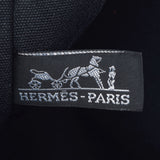 HERMES エルメス フールトゥ GM 黒 ユニセックス キャンバス トートバッグ Bランク 中古 銀蔵