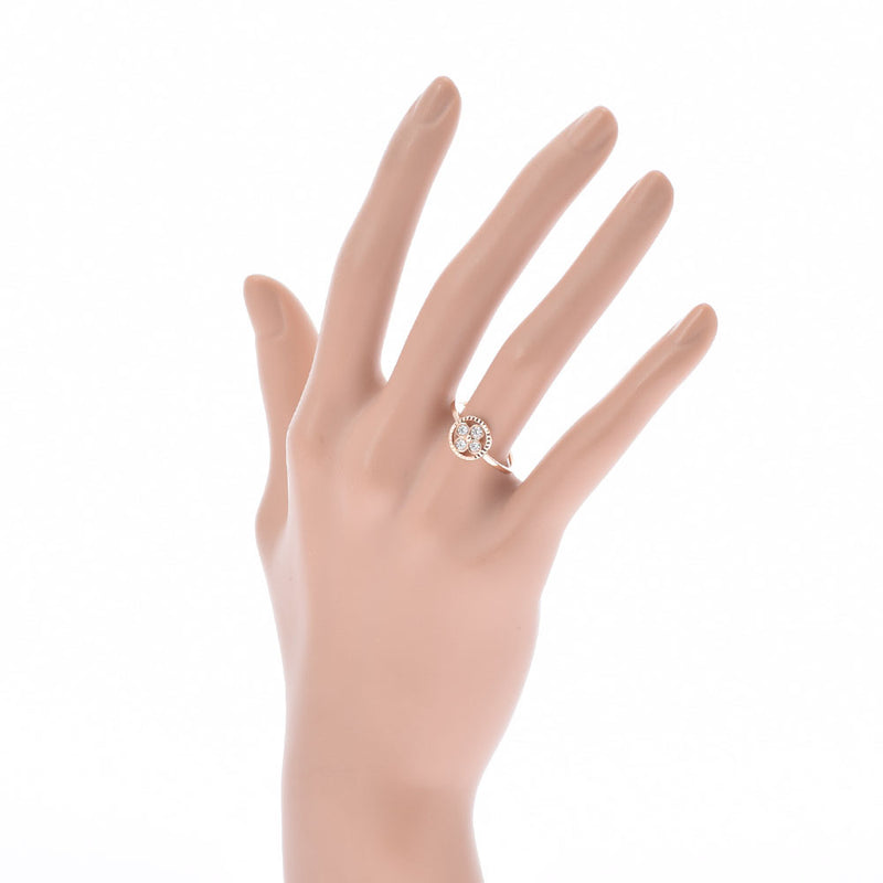 LOUIS VUITTON Louis Vuittonberg Sun Blossom BB 4PD #56 Ladies K18PG/Diamond Ring/Ring A Rank Used Ginzo