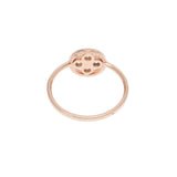 LOUIS VUITTON Louis Vuittonberg Sun Blossom BB 4PD #56 Ladies K18PG/Diamond Ring/Ring A Rank Used Ginzo