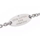 LOUIS VUITTON Louis Vuitton Essential V Silver Hardware M63197 Ladies Necklace A Rank used Ginzo