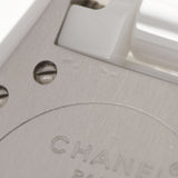 CHANEL シャネル J12 33mm 12Pダイヤ H1628 メンズ 白セラミック/SS 腕時計 クオーツ 白文字盤 Aランク 中古 銀蔵