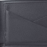 LOUIS VUITTON Louis Vuitton Monogram Eclipse Portofoille Multiple Black/Gray M61695 Unisex Bi -fold Wallet B Rank used Ginzo