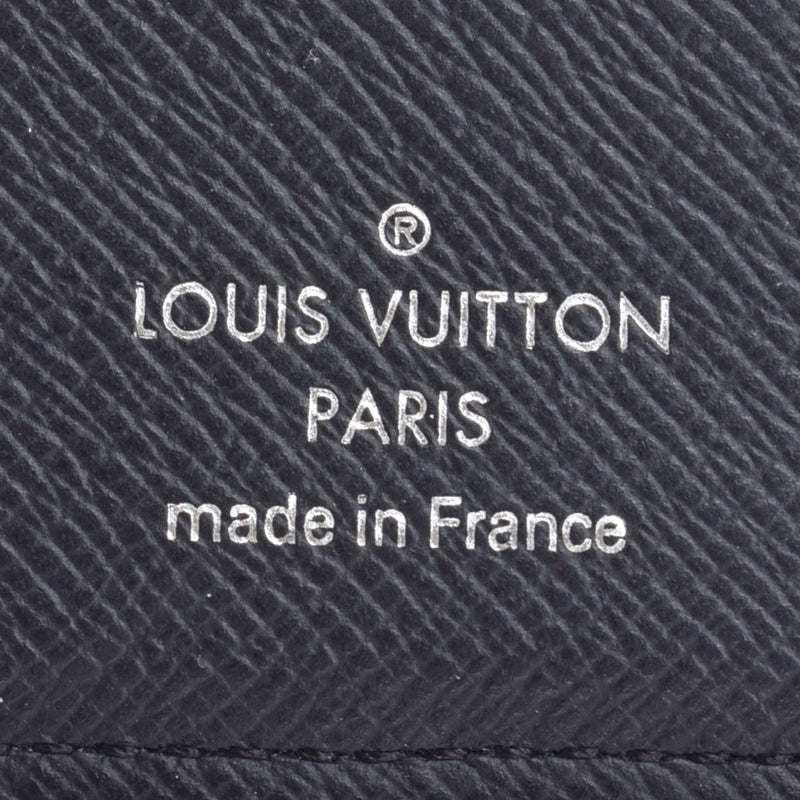 LOUIS VUITTON ルイヴィトン モノグラム エクリプス ポルトフォイユ ミュルティプル 黒/グレー M61695 ユニセックス 二つ折り財布 Bランク 中古 銀蔵