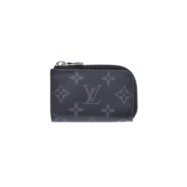 LOUIS VUITTON ルイヴィトン モノグラム エクリプス ポルトモネジュール 黒/グレー M63536 メンズ モノグラムキャンバス コインケース ABランク 中古 銀蔵