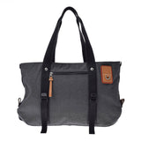 Loewe Loewe Eln Gray Men's Canvas Tote Bag A级二手Ginzo