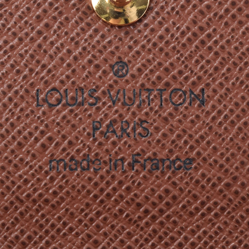 LOUIS VUITTON Louis Vuitton Monogram 4 Key Case Brown M69517 Unisex Monogram Canvas Key Case A Rank used Ginzo