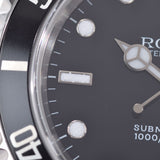 ROLEX Rolex Submarina Black Bezel 14060m Men's SS Watch Automatic Black Dial A Rank used Ginzo