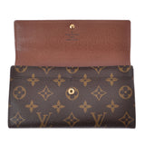 LOUIS VUITTON ルイヴィトン モノグラム ポルトフォイユサラ 旧型 ブラウン M61726 レディース モノグラムキャンバス 長財布 Aランク 中古 銀蔵