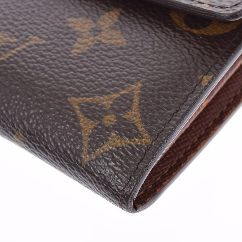 LOUIS VUITTON Louis Vuitton Monogram Portofoyilla Old Brown M61726 Ladies Monogram Canvas Wallet A Rank Used Ginzo