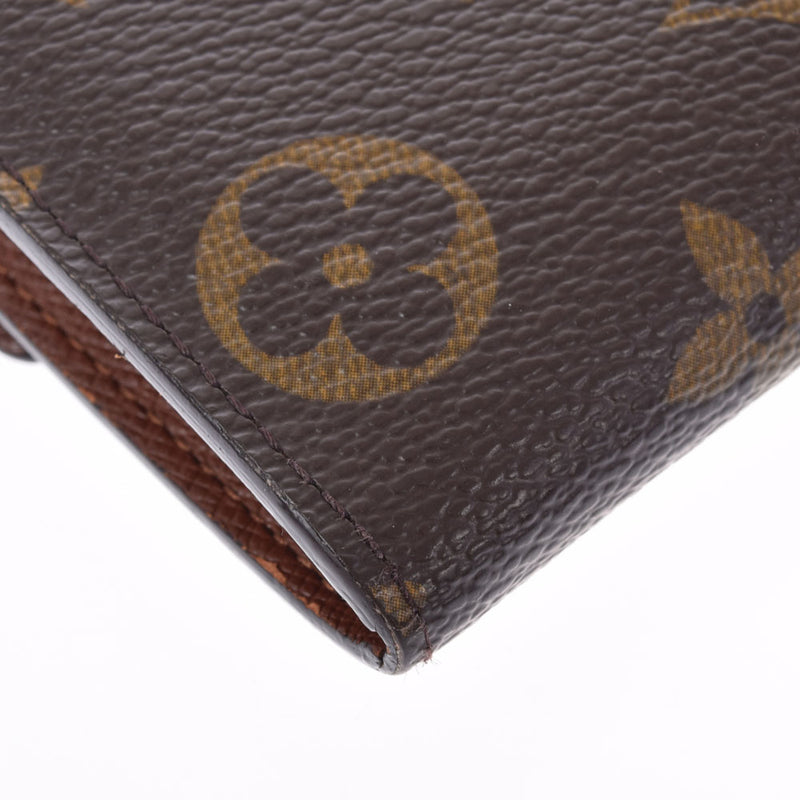 LOUIS VUITTON Louis Vuitton Monogram Portofoyilla Old Brown M61726 Ladies Monogram Canvas Wallet A Rank Used Ginzo