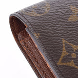 LOUIS VUITTON Louis Vuitton Monogram Portofoyilla Old Brown M61726 Ladies Monogram Canvas Wallet A Rank Used Ginzo