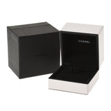 CHANEL Chanel Camellia Diamond/Onyx Silver/Black No. 9 Ladies K18WG Ring/Ring A Rank Used Ginzo