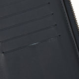 LOUIS VUITTON Louis Vuitton Damier Anfini Zippy Wallet Vertical Old Cosmos N63549 Men's Leather Long Wallet B Rank Used Ginzo