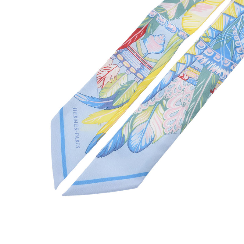 エルメスツイリー ダンスパシフィック/Danse Pacifique 水色系 レディース スカーフ HERMES – 銀蔵オンライン