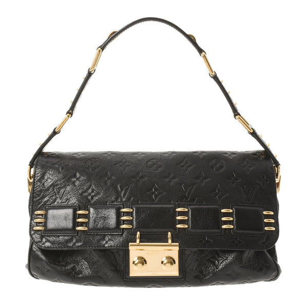 路易威顿路易·维顿（Louis Vuitton）My Dia Rubel 09/10 Noir（黑色）M40282女士皮革SEMI -SHOULDER BAG B等级二手Ginzo