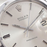 ROLEX ロレックス オイスターデイト プレシジョン 6694 ボーイズ SS 腕時計 自動巻き シルバー文字盤 ABランク 中古 銀蔵