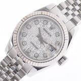 ROLEX Rolex Datejust 179174G Ladies SS/WG Watch Automatic Wrap Computer (Silver) Dial A Rank used Ginzo