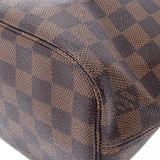 LOUIS VUITTON ルイヴィトン ダミエ ネヴァーフル PM ポーチ付 ブラウン N41359 レディース ダミエキャンバス ハンドバッグ Aランク 中古 銀蔵