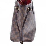 LOUIS VUITTON ルイヴィトン ダミエ ネヴァーフル PM ポーチ付 ブラウン N41359 レディース ダミエキャンバス ハンドバッグ Aランク 中古 銀蔵