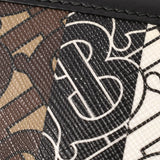 BURBERRY Burberry Monogram Stripe Brown Unisex PVC/Calf Shoulder Bag AB Rank Used Ginzo