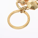 LOUIS VUITTON Louis Vuitton Portcre Lv Face Gold Gold More Golden M66478 Unisex Keychain A Rank Used Ginzo