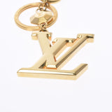 LOUIS VUITTON Louis Vuitton Portcre Lv Face Gold Gold More Golden M66478 Unisex Keychain A Rank Used Ginzo