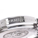 HERMES エルメス クリッパー クロノ CL1.910 メンズ SS 腕時計 クオーツ 白文字盤 Aランク 中古 銀蔵