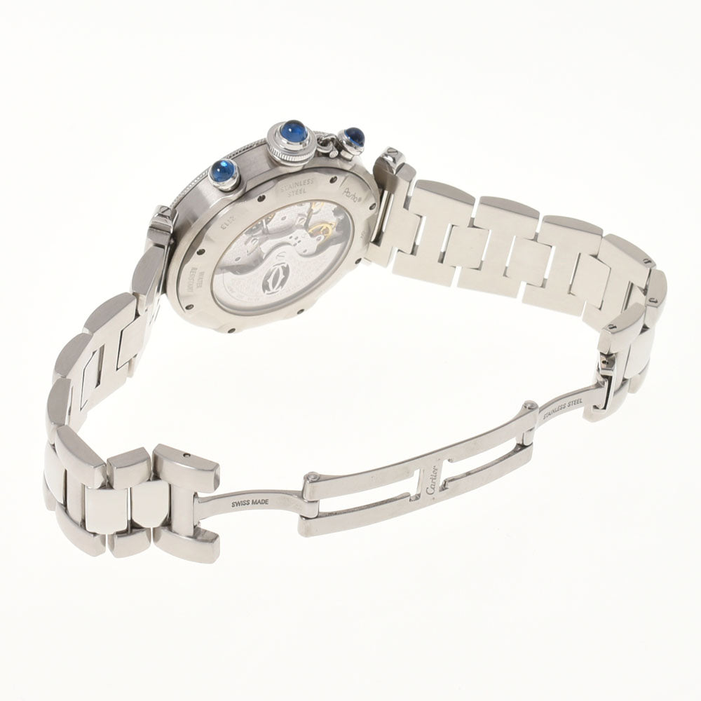 カルティエパシャ38mm クロノグラフ メンズ 腕時計 CARTIER 中古