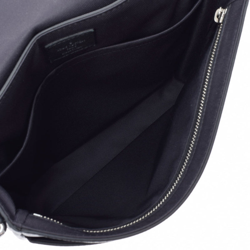 LOUIS VUITTON Louis Vuitton Tiga Roman PM NM Noir M32726 Men's Leather Shoulder Bag A Rank Used Ginzo