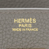 HERMES エルメス バーキン 30  グリスエタン ローズゴールド金具 Z刻印(2021年頃) レディース トゴ ハンドバッグ 新品 銀蔵