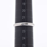 VAN CLEEF & ARPELS ヴァンクリーフ＆アーペル タンドルモン マリッジリング #63 シルバー 22号 メンズ PT950 リング・指輪 Aランク 中古 銀蔵