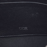 克里斯蒂安·迪奥（Christian dior Christian dior obriek Galaxy Zip袋）黑色女士皮革手提袋B等级使用Ginzo