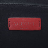 Valentino Garavani Valentino Garavani Cross Body Bag Black XY2B0704 Ladies Leather Shoulder Bag AB Rank used Ginzo