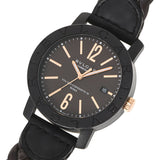 BVLGARI Bulgari Bulgari Bulgari Carbon Gold BB40CL Ladies Carbon/Leather Watch Automatic Brown Dial AB Rank Used Ginzo