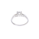 HARRY Winston Harry Winston Solitia Diamond 0.70CT E-VS1 7 Ladies PT950 Platinum Ring / Ring A Rank Used Ginzo