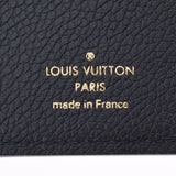 路易威顿路易·维顿（Louis Vuitton）路易·威登（Louis Vuitton）会标娱乐portofoyille victorine noir/米色M80968男女通用皮革乳白色钱包
