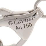 CARTIER カルティエ ジュストアンクル レディース K18WG/ダイヤ ネックレス Aランク 中古 銀蔵