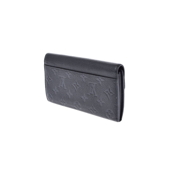 LOUIS VUITTON Louis Vuitton Monogram Amplant Portofoyilla Saranowir M61182 Ladies Monogram Anplant Wallet B Used Ginzo