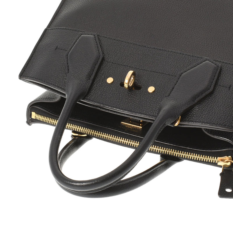 LOUIS VUITTON Louis Vuitton City Stemer PM Noir Gold Bracket M51028 Ladies Leather 2WAY Bag A Rank used Ginzo